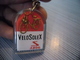 PORTE CLEFS VELOSOLEX S 3300 BOURBON FRANCE De 2,5 Cm X 3,7 Cm @ Vers 1965 - Porte-clefs