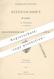 Original Patent - F. Willig , Warmbrunn , 1880 , Türschloss | Türschlösser , Tür , Schloss | Schlosser , Schlosserei !! - Documents Historiques