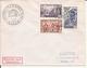 ALGERIE LOT DE 2 ENVELOPPES PREMIER JOUR ALGER SEISME DU 9 SEPTEMBRE 1954 - Lettres & Documents