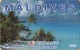 Maldives - GPT, Coconut Palms, Maldives, Beaches, 89MLDA, 2000, Used - Maldive