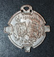 WWI Pendentif Médaille Laiton Nickelé - Journée De Poilu "Gloire Aux Serbes / 1916" WW1 - 1914-18