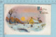 Carte Postale CPA - Yuletimes - Used Voyagé En 1913, By J. Marks N.Y. + CND Timbre, Send To Dixville Quebec - Autres & Non Classés