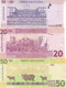 SUDAN 1 2 5 10 20 50 POUNDS 2006 P-64 65 66 67 68 69 EF/XF Crisp SET - Sudan