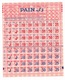 Tickets De Rationnement 1939 1945 - Pain J3 - Secours National - 1939-45