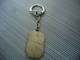 PORTE CLEFS En METAL Vers 1965 - Saint Christophe Porte Bonheur Des Voyageurs @ 3,4 Cm X 2,1 Cm - Porte-clefs