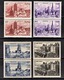 FRANCE 1945 - SERIE 4 PAIRES NEUFS**  / Y.T. N° 744 A 747  - - Unused Stamps