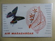 AIR MADAGASCAR    AIRLINE ISSUE / CARTE COMPAGNIE - 1946-....: Ere Moderne