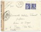 R167 - CENSURE SC 298 = Centre STRASBOURG - Pli VILLAS Les BLAMONT Doubs Pour BARR Alsace - 1939 - - Storia Postale