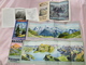 Switzerland 4 X Vintage Travel Brochure/maps. Panorama, Fine Artwork. Rigi, Murren, Kandersteg - Tourism Brochures