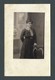 CPA Carte Photo  Une FEMME LADY FRAU Avec Une Coiffure D'HIER - Chignon Haut Et Cranté - Bijoux Anciens - A Identifier