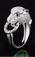 Delcampe - A60040 - Anello Da Donna Placcato Argento 925 - Misura 7 - Rings