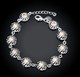 A60118 - Braccialetto Da Donna Placcato Argento 925 - Bracelets