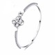 A60101 - Braccialetto Rigido Da Donna Placcato Argento 925 - Pulseras