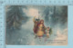 Carte Postale CPA - Christmas Greeting - Used Voyagé En 1921 + CND Timbre, Send To Melbourn Quebec - Autres & Non Classés