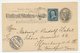 Postal Stationery USA 1897 Waterfalls - Niagara - Non Classés