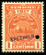 1917 Costa Rica "Color Proof Specimen" - Costa Rica