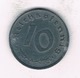 10 PFENNIG 1940 A   DUITSLAND /2095/ - 10 Reichspfennig