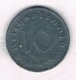 10 PFENNIG 1944 A     DUITSLAND /2099/ - 10 Reichspfennig