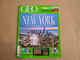 GEO Magazine N° 417 Géographie Voyage Monde USA New York Tibet Asie Sardaigne Tchétchénie Nord Pas De Calais Géants - Tourisme & Régions