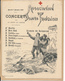 Concert 1898, Comité De SOISSONS - Association Des Dames Françaises - Programmes