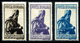 1942 Romania (3) Semi Posts - Unused Stamps