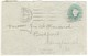 Tasmania 2d QV Postal Stationery Envelope STO 1909 To UK - Briefe U. Dokumente