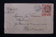 ESTONIE - Enveloppe Du Consulat De Belgique De Tallinn Pour Bruxelles En 1932 , Affranchissement Bloc De 4 - L 24759 - Estonie