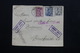ESPAGNE - Enveloppe De Valencia Pour Bremen En 1940 Avec Contrôles Postaux , Affranchissement Tricolore - L 24771 - Bolli Di Censura Nazionalista