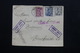 ESPAGNE - Enveloppe De Valencia Pour Bremen En 1940 Avec Contrôles Postaux , Affranchissement Tricolore - L 24771 - Marcas De Censura Nacional