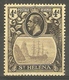 ST HELENA 1923 4d SG 92 WATERMARK MULTIPLE CROWN CA LIGHTLY MOUNTED MINT Cat £15 - Saint Helena Island