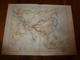 1884 Carte Géographique :Recto (Asie Physique Et Poli); Verso ( Chine Et Japon) ; (Asie Mineure ;Perse) Etc - Cartes Géographiques