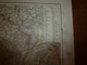 1884 Carte Géographique : Recto (FRANCE Politique) ;  Verso (FRANCE Du Sud-Ouest) Et (FRANCE Du Nord-Est ) Etc - Cartes Géographiques