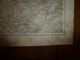 Delcampe - 1884 Carte Géographique : Recto (FRANCE Politique) ;  Verso (FRANCE Du Sud-Ouest) Et (FRANCE Du Nord-Est ) Etc - Geographische Kaarten