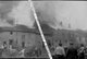 08 BRIQUENAY  / 2 PHOTOS ALLEMANDES / JUILLET 1917 / INCENDIE DANS LA GRANDE-RUE / SOLDATS ALLEMANDS / MILITAIRES - Other & Unclassified