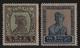 Russia / Sowjetunion 1925 - Mi-Nr. 260-261 I C * - MH - Gez. 13 1/2 - Freimarken - Unused Stamps