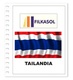 Suplemento Filkasol Tailandia 2018 + Filoestuches HAWID Transparentes - Pre-Impresas