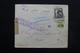 ESPAGNE - Enveloppe De Barcelone Pour Paris En 1938, Cachets De Censure , Bandes De Contrôle Postal - L 24907 - Republikanische Zensur