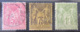 Delcampe - France - Petite Collection De 21 Timbres SAGE Type 1 Et 2 Oblitérés (Paire 1c Neuve*) Du 1c Au 1f - A étudier - Collections