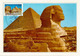 Sphinx De Gizeh & Pyramide De Khéops, Carte-maximum Souvenir Du Pavillon EGYPTE De L'EXPO UNIVERSELLE MILAN 2015 (RARE) - Archaeology