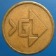 KB170-1b - >GL VAN GEND EN LOOS - 6 O'clock - B 20.0mm - Koffie Machine Penning - Coffee Machine Token - Professionnels/De Société