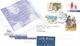 Australia 1997 Norfolk Kayak Canoe Christmas School Children Postal Stationary Cover To Cameroon - Postwaardestukken