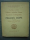 1921 - Catalogue Vente - Oeuvres De FELICIEN ROPS - Collection Ottokar Mascha - 1901-1940