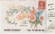 CATHY FLOR INTERFLORA - CUSSET - CALENDRIER 1995 - Petit Format : 1991-00