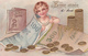 CPA Gaufrée Bébé Baby Billet De Banque Banknote Pièce De Monnaie Money Coin Embossed Illustrateur  (2 Scans) - Monete (rappresentazioni)