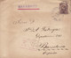 Russia L. BAUER & Cie Fournisseurs Cour Impériale Postal Stationery Ganzsache Registered ST. PETERSBOURG 1891 BARCELONA - Ganzsachen