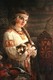Housewife In Folk Costume Cat Spindle By Shishkin Russian Modern Postcard - Europe