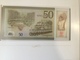 Delcampe - SINGAPORE P61b RARE LIMITED EDITION 50 DOLLARS 2015  # SG50 COMMEMORATIVE LARGE FOLDER UNC. - Singapur