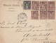 Bloc De 4 : 4 Cts Sur Lettre Pour La Belgique - 1876-1898 Sage (Type II)