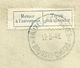 762 Op Brief Stempel BRUXELLES Naar ROTHEUX RIMIERE, Strookje RETOUR... Met Stempel BRUXELLES-CHEQUES - 1948 Export