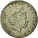 Monnaie, Etats Des Caraibes Orientales, Elizabeth II, 25 Cents, 2007, British - Caraïbes Orientales (Etats Des)